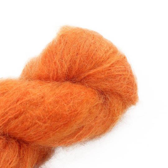 FLUFFY MOHAIR SOLID carrot juice
