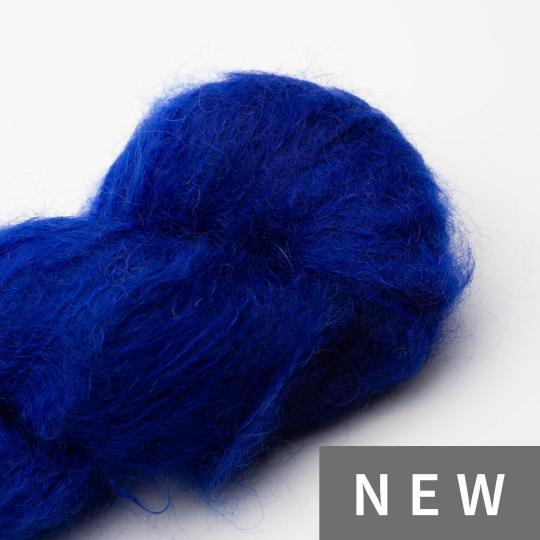 FLUFFY MOHAIR SOLID cobalt