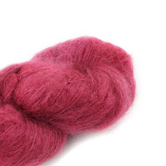 FLUFFY MOHAIR SOLID dusty rose