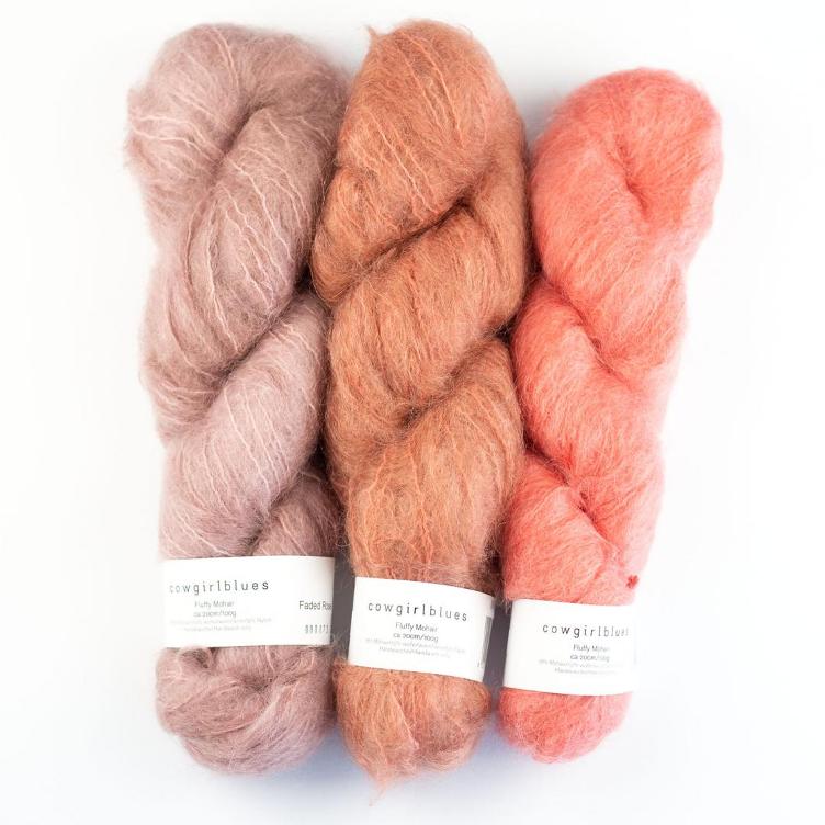 FLUFFY MOHAIR SOLID oliv - 0