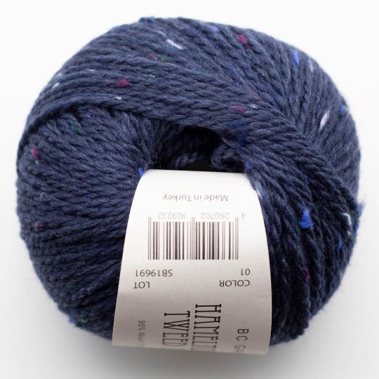 HAMELTON TWEED 01 Navy