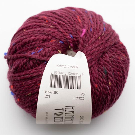 HAMELTON TWEED 08 Bordeaux