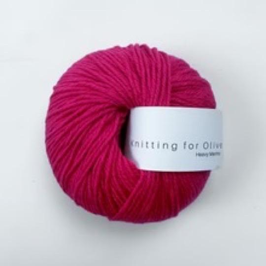 HEAVY MERINO Pink Daisies