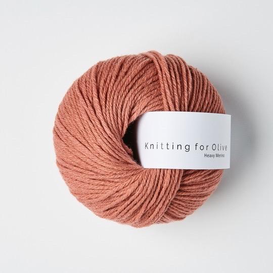 HEAVY MERINO Terracotta Rose