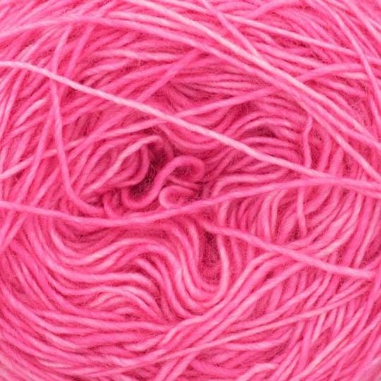 MERINO SINGLE LACE Hot pink